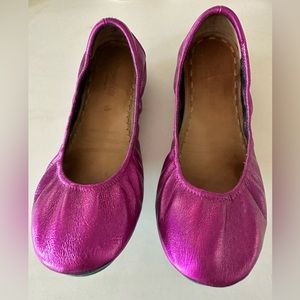 Queen Pink customized Tieks size 10